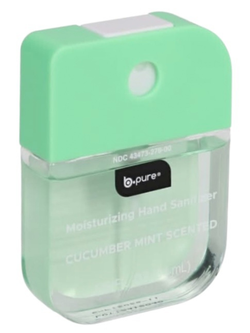 3/$12 B.Pure Cucumber Mint Scented Moisturizing Hand Sanitizer 1.15oz